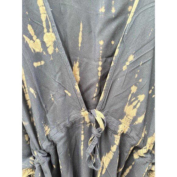 Goddess Tie Dye Kaftan Maxi Dress - Picture 6 of 9